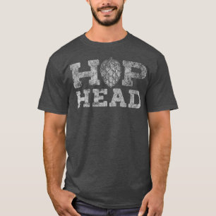Hop Head IPA Craft Beer Lover Bier Prost Cheers T-Shirt