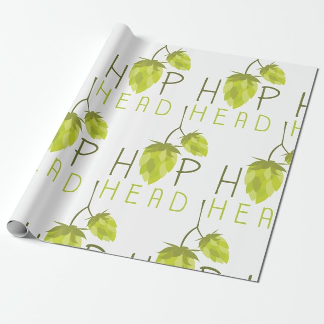 Hop Head Wrapping Paper (Unrolled)