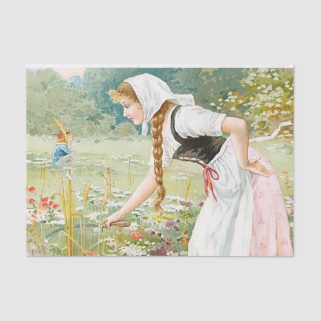 “Hop O My Thumb” by E S Hardy Tissue Paper (Front)