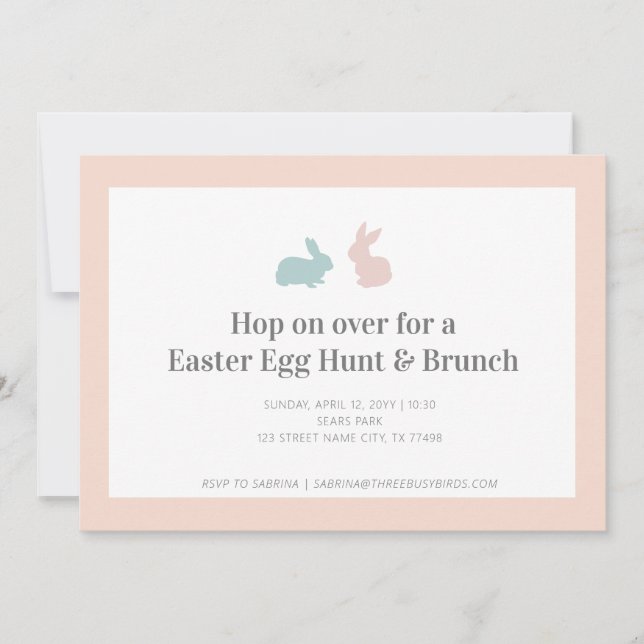 Hop on Over Easter Egg Hunt & Brunch (Front)