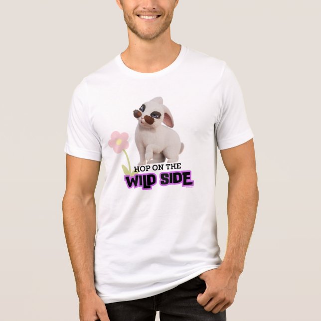 Hop on the Wild Side Tri-Blend Shirt (Front)
