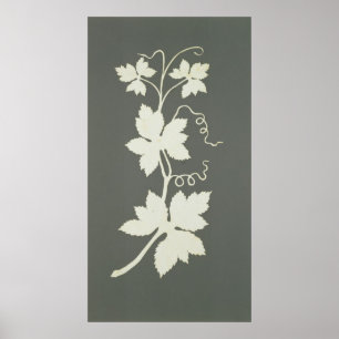 Hop plant poster