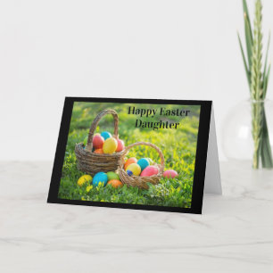"HOP TO IT DAUGHTER" AND HAVE FUN AT EASTER CARD