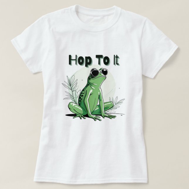 Hop to It T-Shirt (Design Front)
