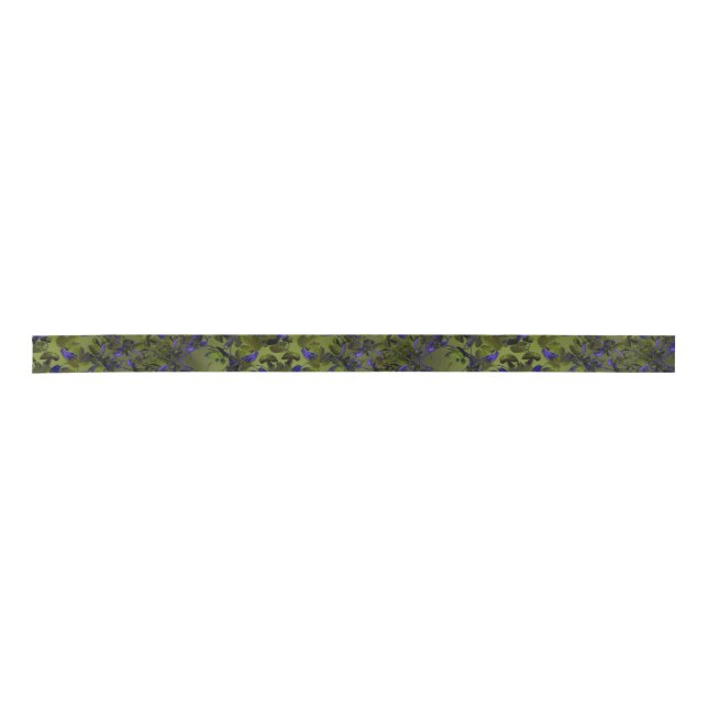 Hop Vine Design Ribbon Satin Ribbon (Front)