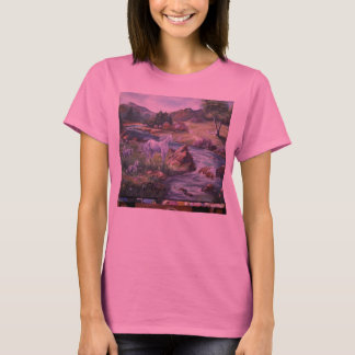 hope 09 260, Art of Hope "White Horse Stream" T-Shirt