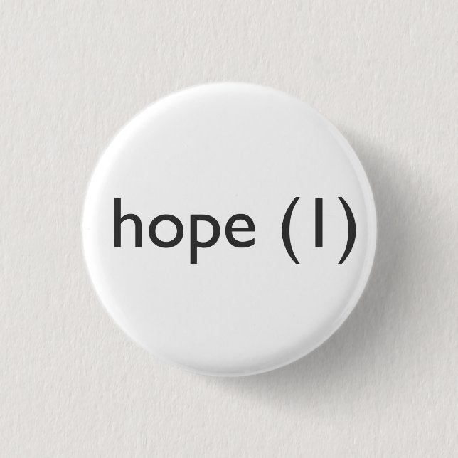 Hope (1), Button (Front)