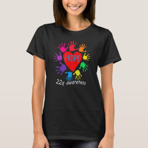 HOPE 22q awareness , diGeorge syndrome ,funny desi T-Shirt
