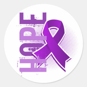 Hope 2 Chiari Malformation Classic Round Sticker