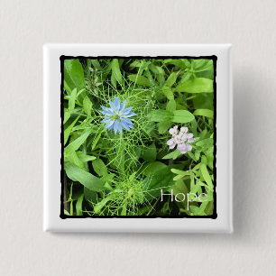 Hope 2" Square 15 Cm Square Badge