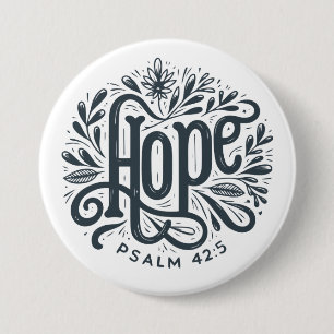 Hope 7.5 Cm Round Badge