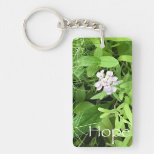 Hope Acrylic Rectangle Key Ring
