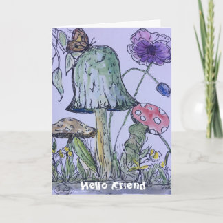 "Hope all is well with you" greeting card