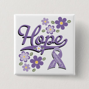 Hope Alzheimer's Awareness Pin