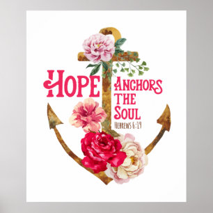 Hope Anchors the Soul Art Print