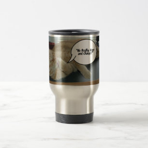 Hope and Change/Cat Humour Travel Mug
