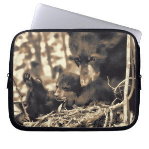 Hope and Faith Sister Love Laptop Sleeve