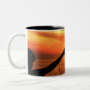 Hope and Faith Sunset Two-Tone Coffee Mug