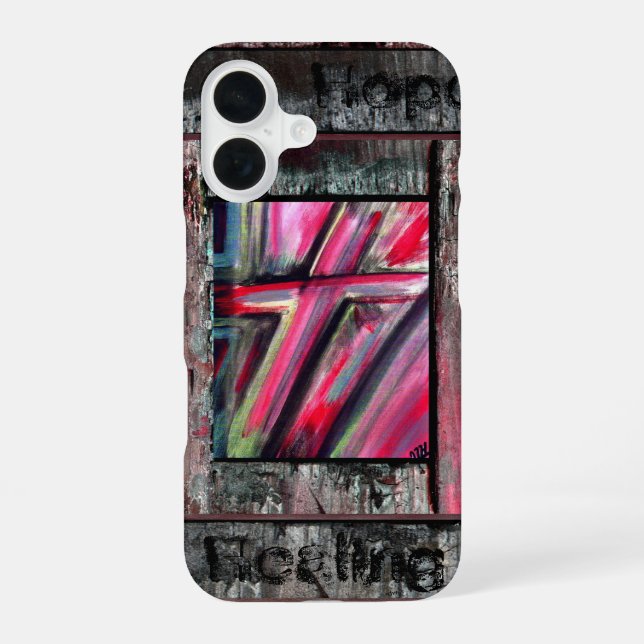 Hope and Healing iPhone 16 Case (Back)