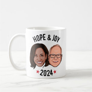 Hope and Joy - Harris Walz Coffee Mug