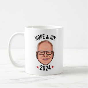 Hope and Joy - Tim Walz Coffee Mug