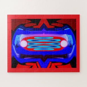 Hope and peace abstract art Puzzle