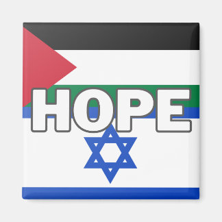 Hope and Peace in Middle East Magnet