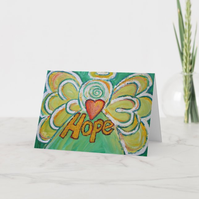 Hope Angel Greeting Card (Front)