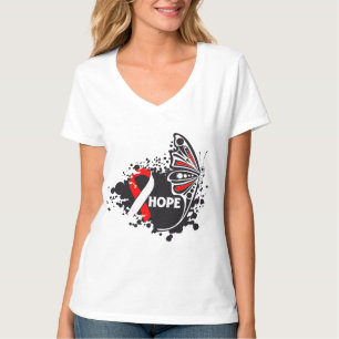 Hope Aplastic Anaemia Butterfly T-Shirt