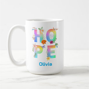 Hope Artistic Positive Motivational Inspirational Coffee Mug