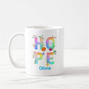 Hope Artistic Positive Motivational Inspirational Coffee Mug