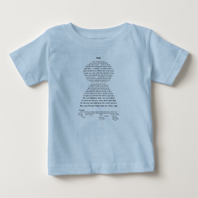 Hope Baby T-Shirt (Front)