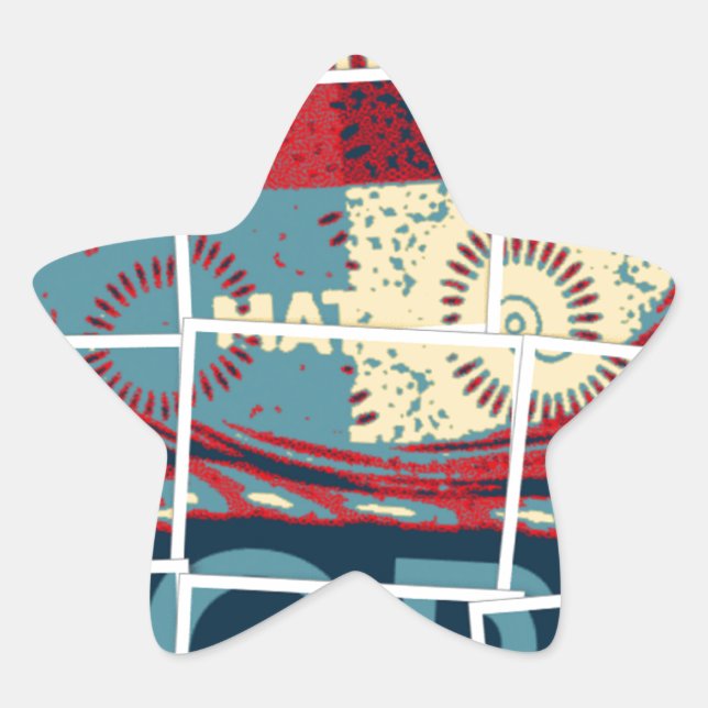 Hope Be The Miracle Beautiful Lovely Inspirational Star Sticker (Front)