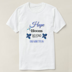HOPE BLOOMS BEYOND DIABETES/ UNISEX T-Shirt