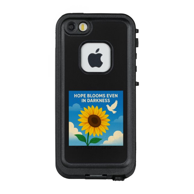 HOPE BLOONS EVEN IN DARKNESS LifeProof iPhone CASE (Back)