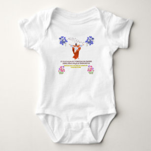 Hope born here baby bodysuit