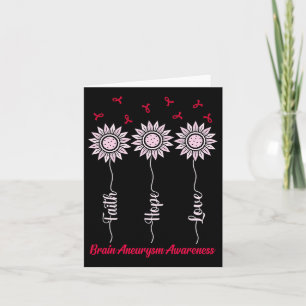 Hope Brain Aneurysm Awareness Month Support Graphi Card