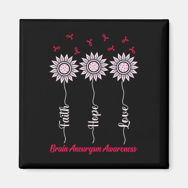 Hope Brain Aneurysm Awareness Month Support Graphi Magnet (Front)
