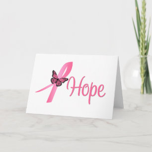 Hope Breast Cancer Awareness Card