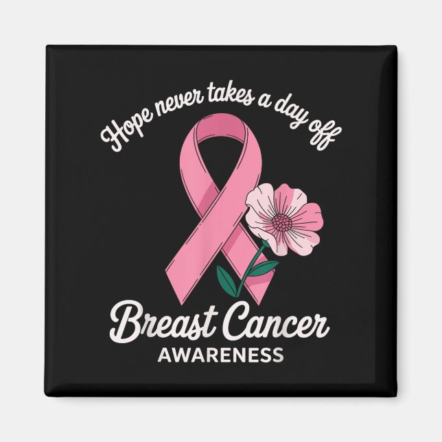 Hope Breast Cancer Awareness Support  Magnet (Front)
