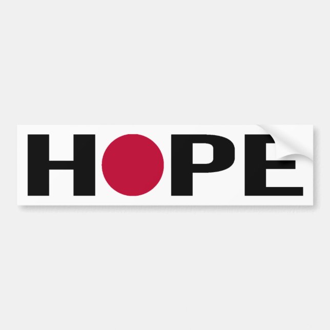 Hope Bumper Sticker (Front)