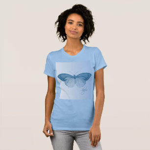 Hope Butterfly Blue T-Shirt