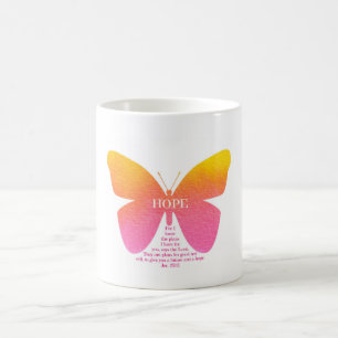Hope Butterfly Jeremiah 29 Mug