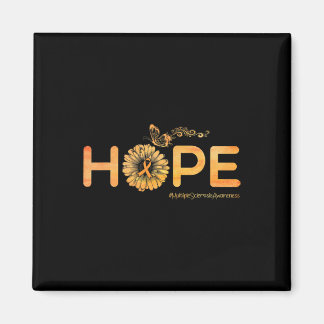 Hope Butterfly Multiple Sclerosis Awareness Gifts  Magnet