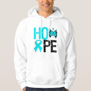 HOPE Butterfly Ribbon Addiction Recovery Hoodie
