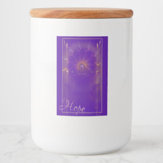 Hope Canister Food Label