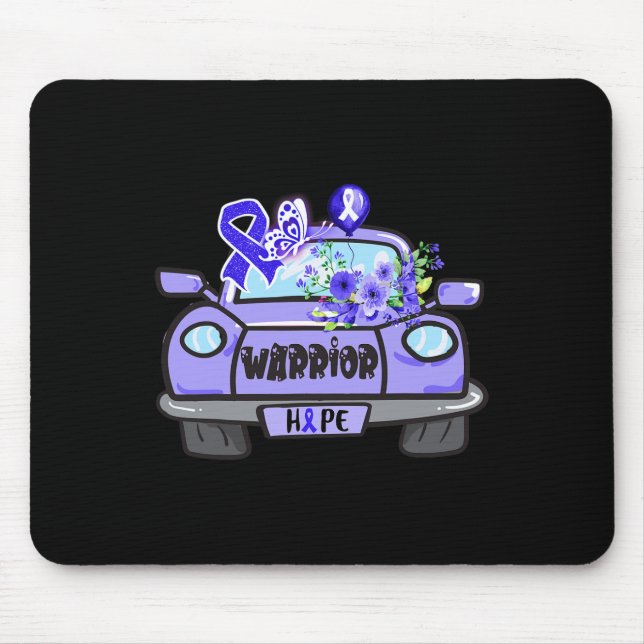hope car for ataxia warrior tee ataxia awareness g mouse mat (Front)