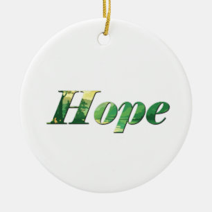 Hope. Ceramic Tree Decoration