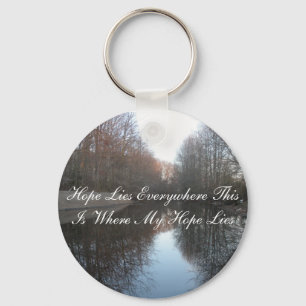 Hope Chain Key Ring