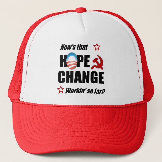 Hope & Change? Trucker Hat (Front)